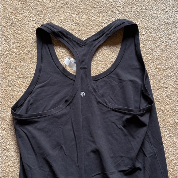 Lululemon Athletica Classic Black Tank Top size 16 NWT Cool racerback nulu - Picture 6 of 6